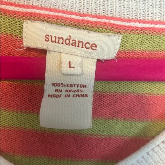 Sundance Multicolor Striped Sweater - Picture 3 of 3
